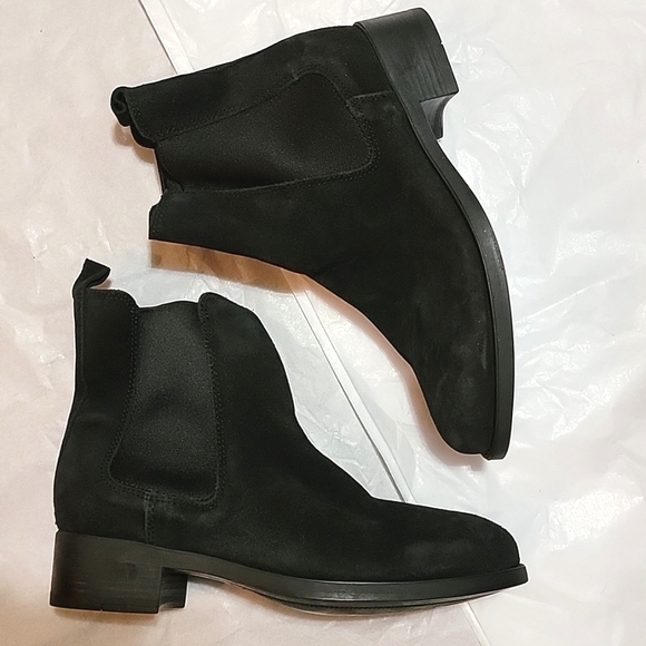 Booties La Canadienne Chelsea Boots Clementine Suede Bootie